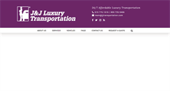 Desktop Screenshot of jjtransportation.com
